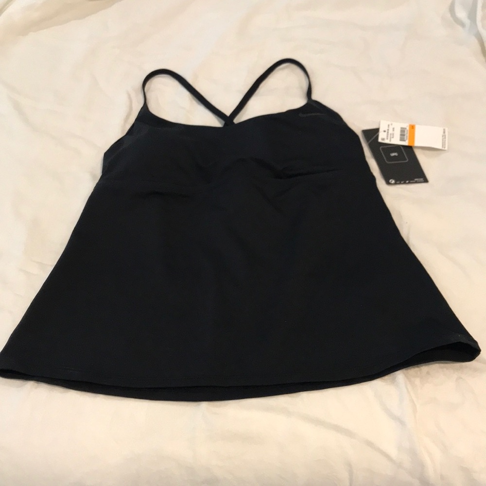 NWT Nike Black Tankini, Small